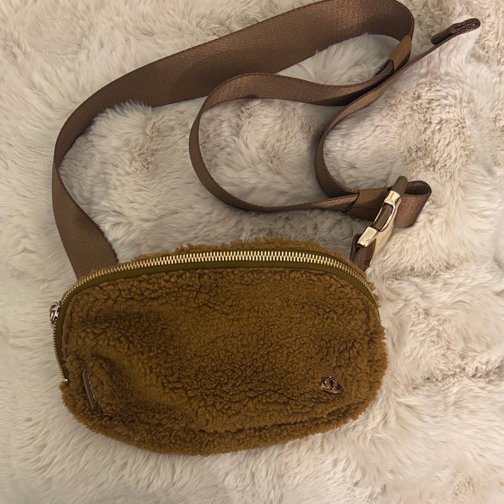 Lululemon Shearling Belt Bag